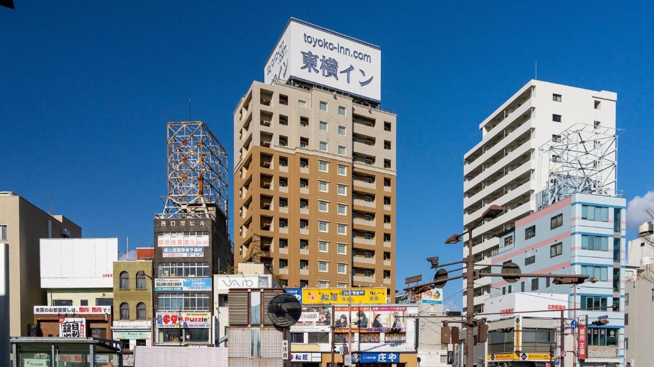 Toyoko Inn Okayama Eki Nishi Guchi Hiroba Екстер'єр фото